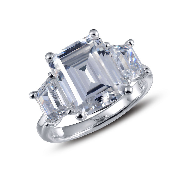 Classic Three-Stone Engagement Ring