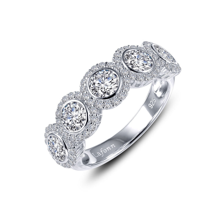 Halo Half Eternity Band