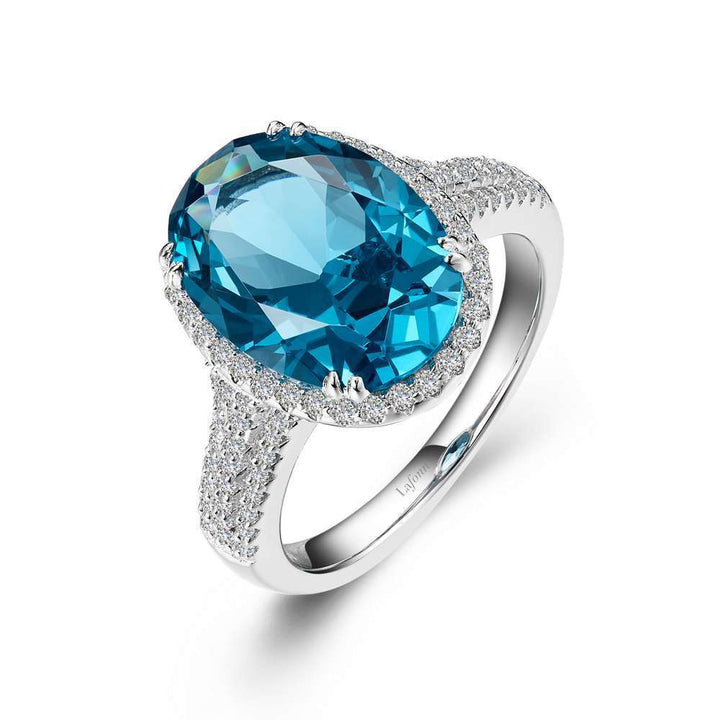 Oval Halo Engagement Ring