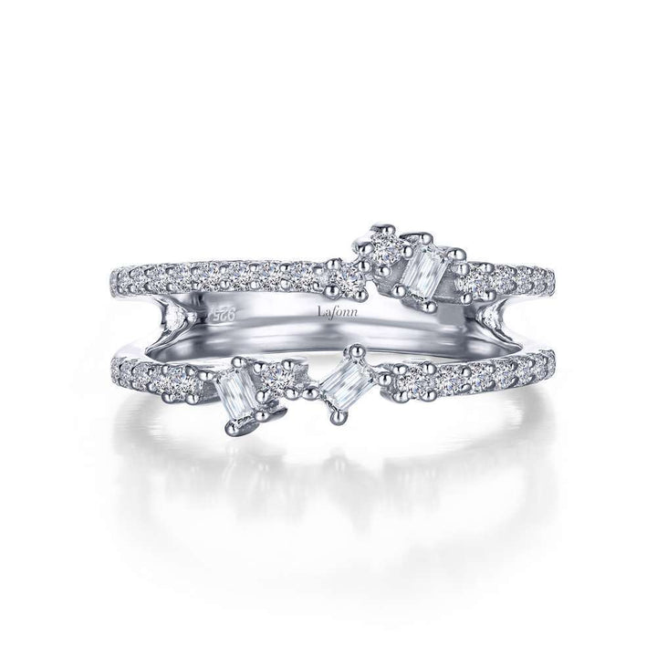 Two-Row Open Band Ring