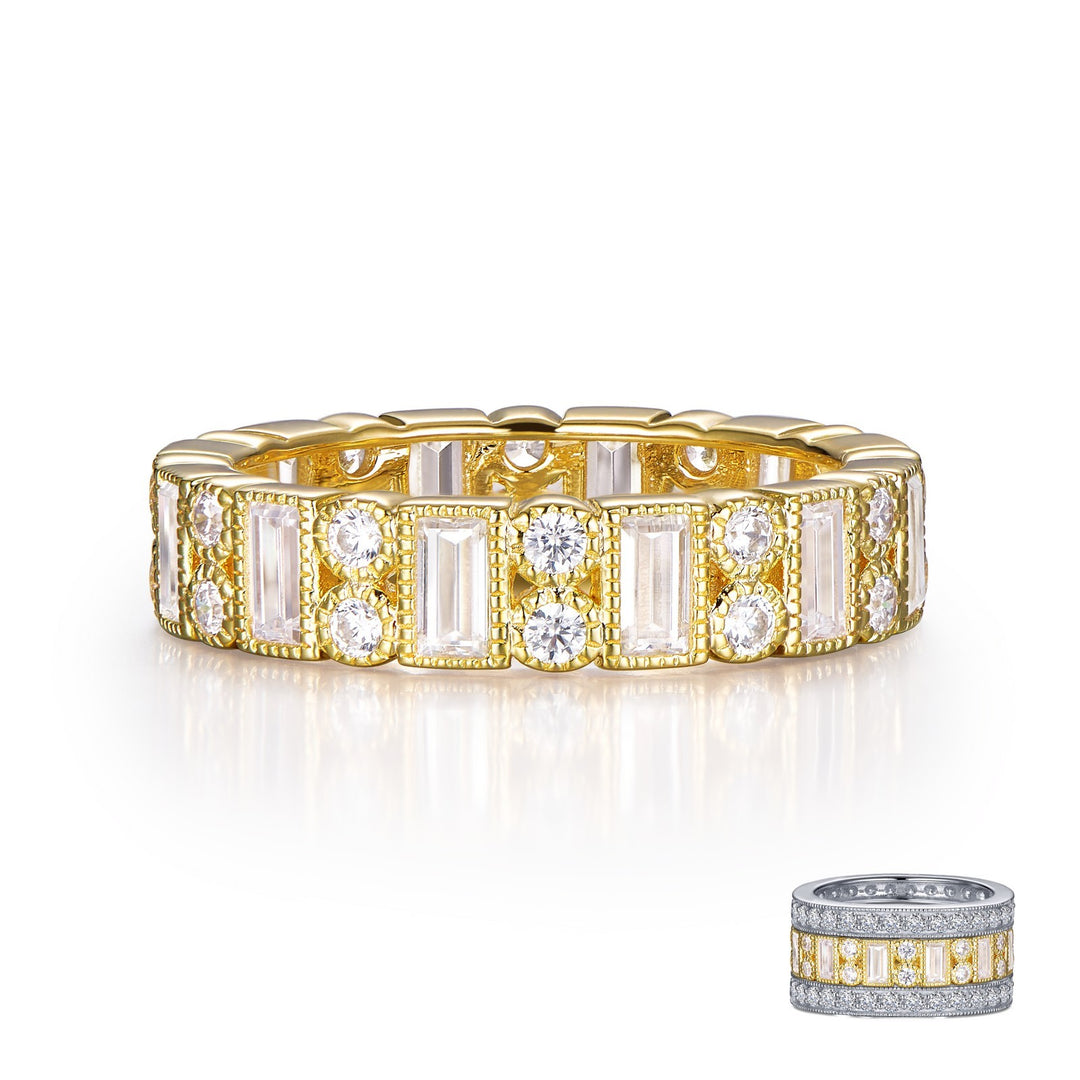 Alternating Eternity Band