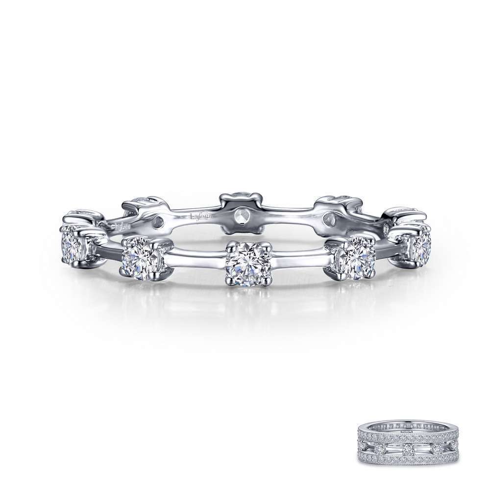 Alternating Eternity Band