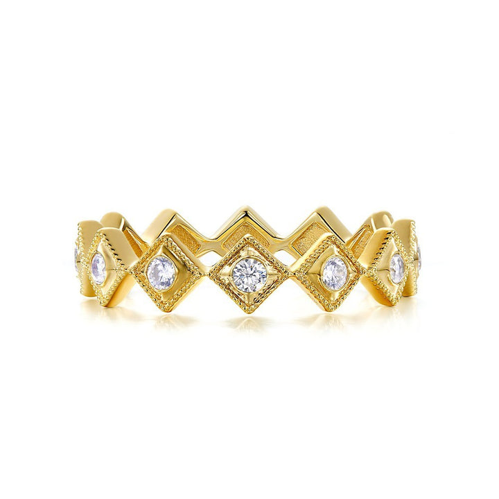 Alternating Eternity Band