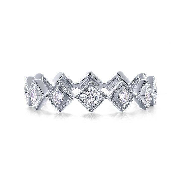 Alternating Eternity Band