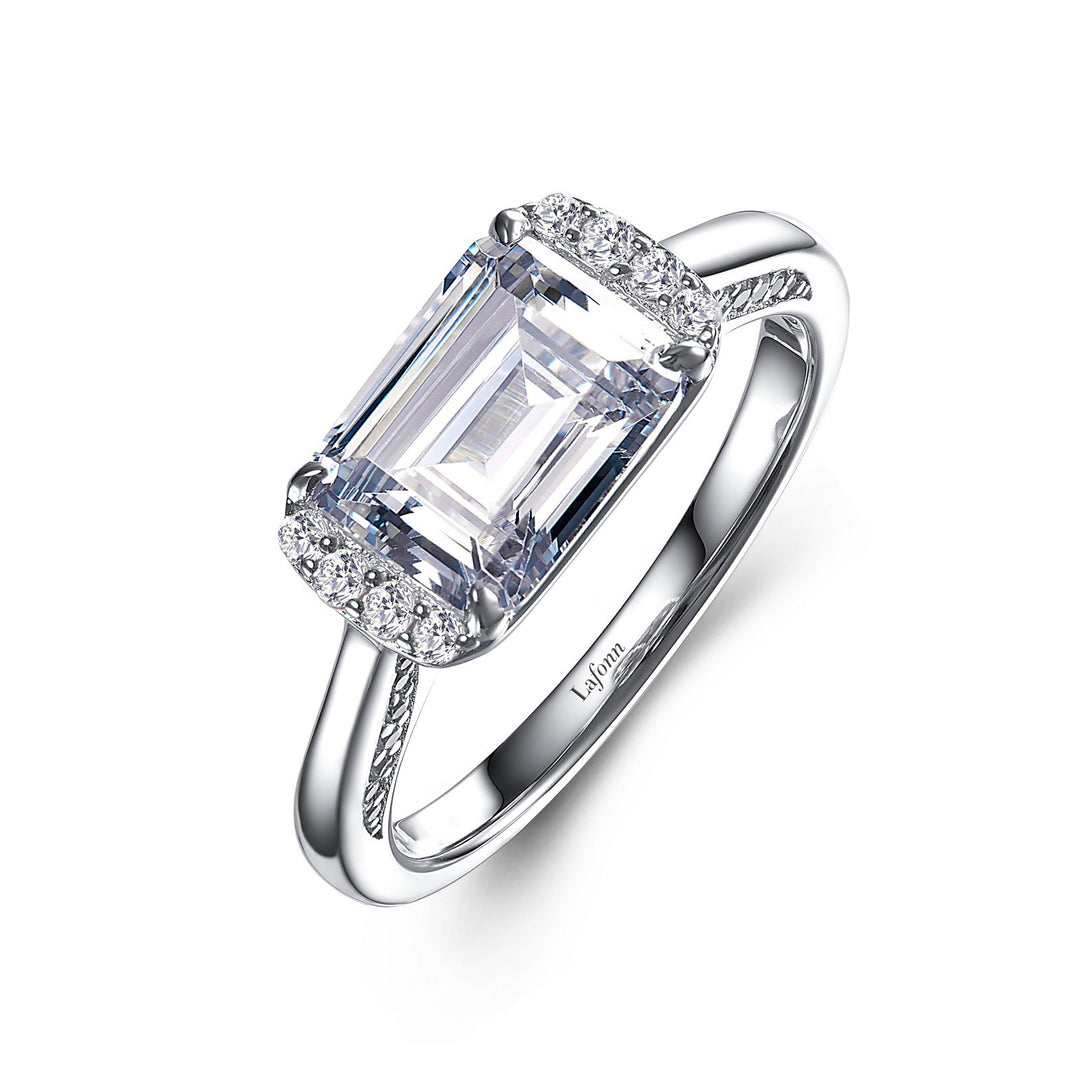 East-West Engagement Ring