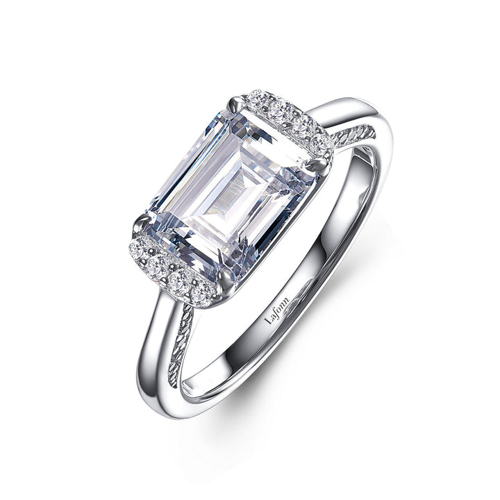 East-West Engagement Ring