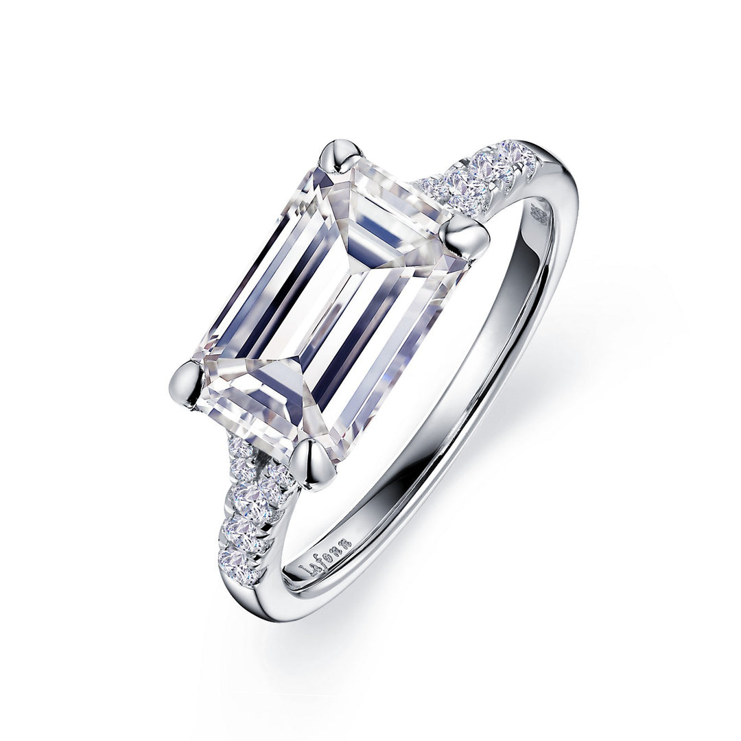 East-West Engagement Ring