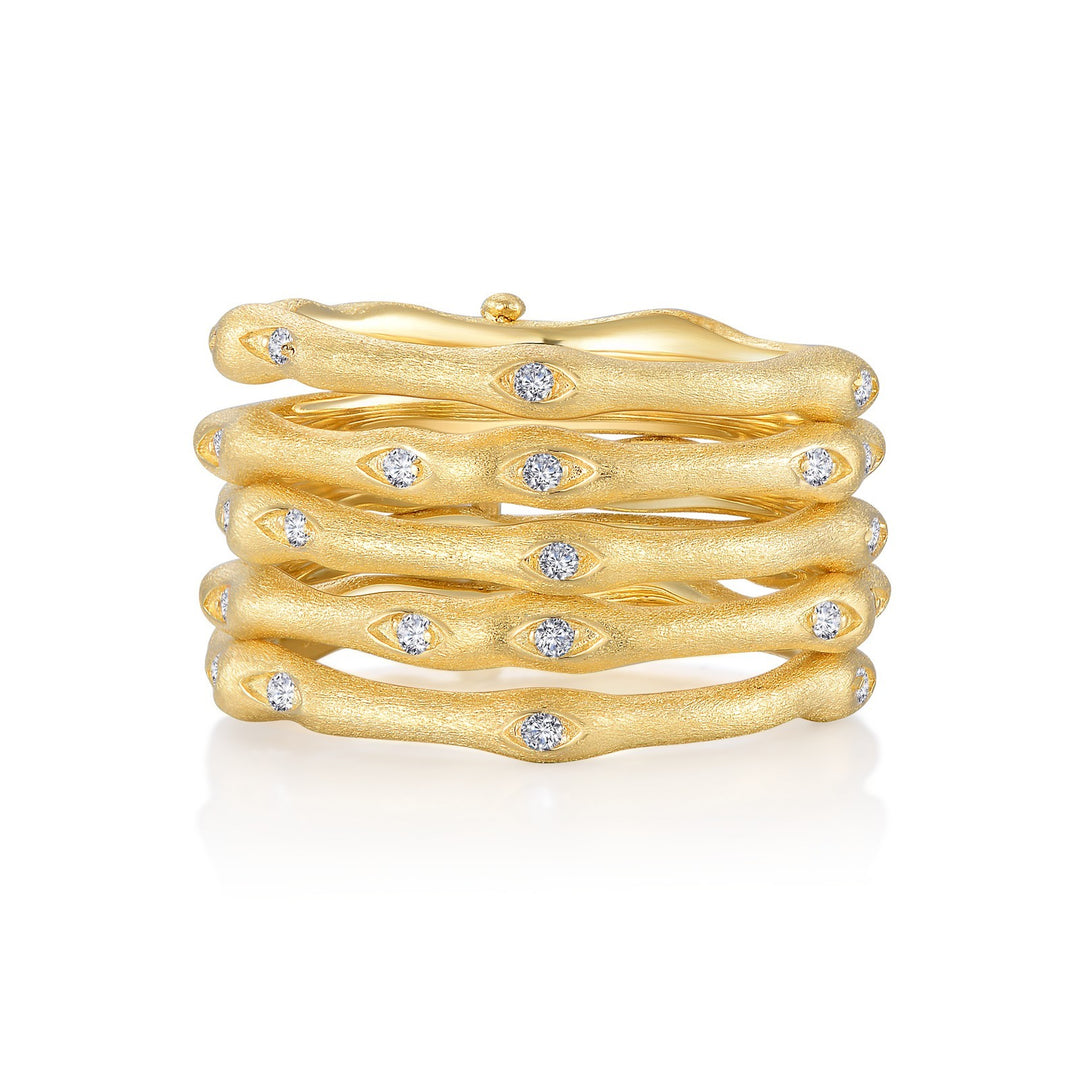 Stylish 5-Band Ring