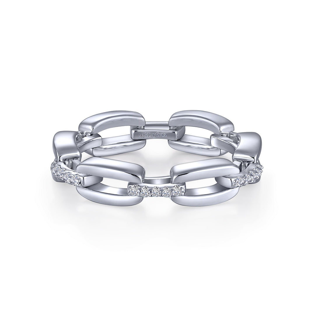 Paperclip Chain Ring