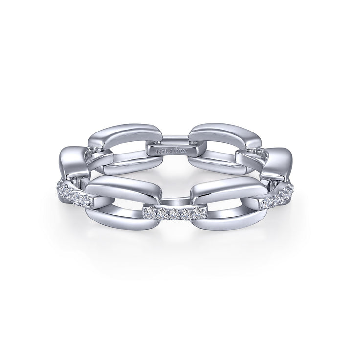 Paperclip Chain Ring