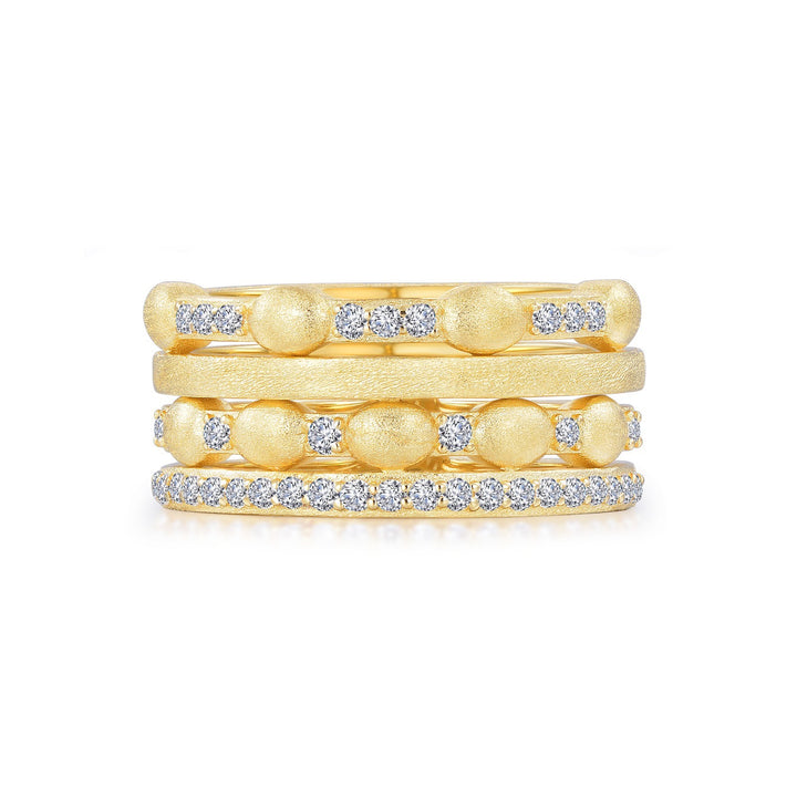 Multi-Row Half Eternity Band