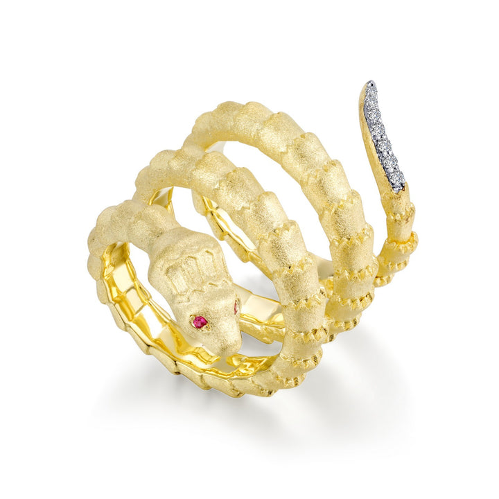Modern Snake Ring