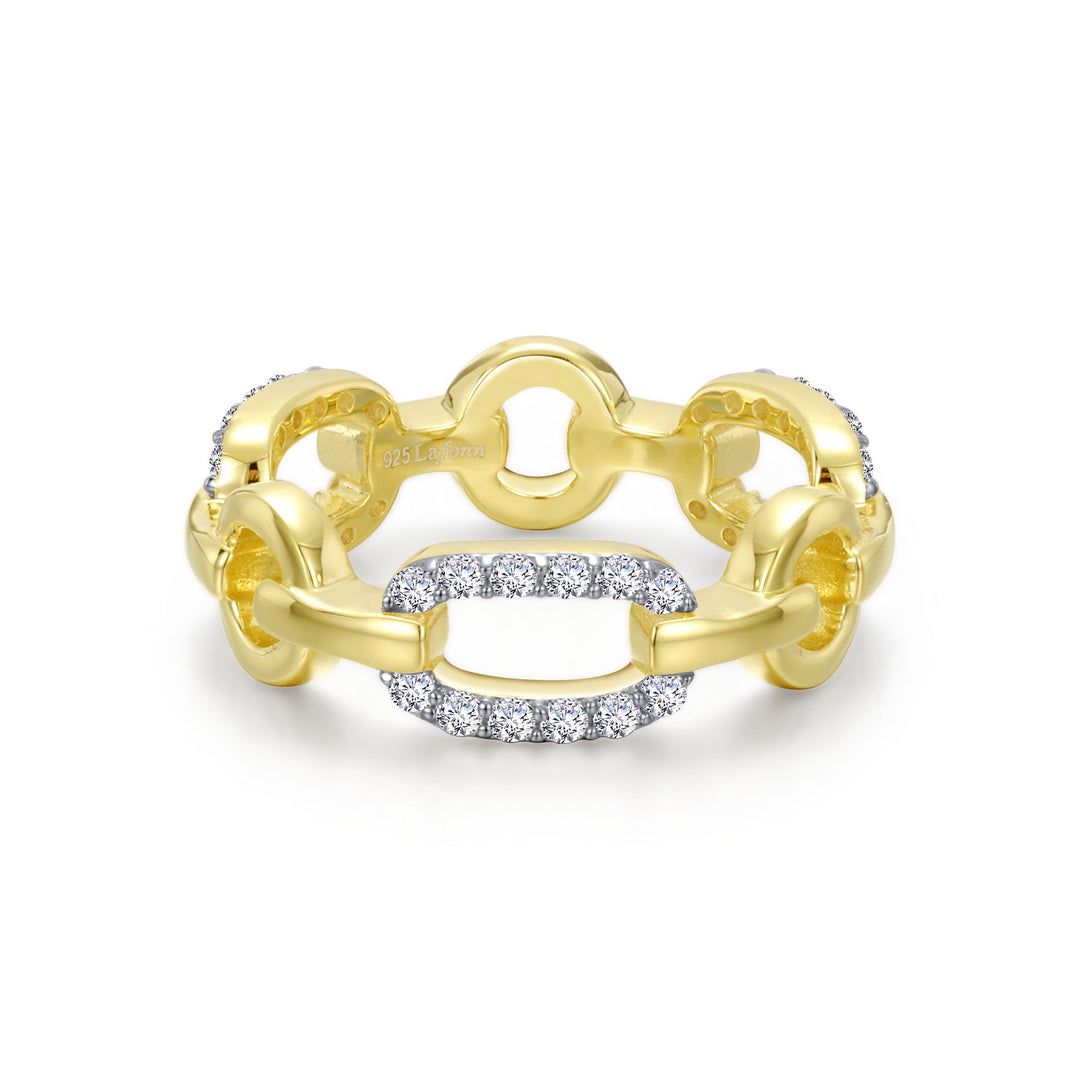 Paperclip Chain Ring