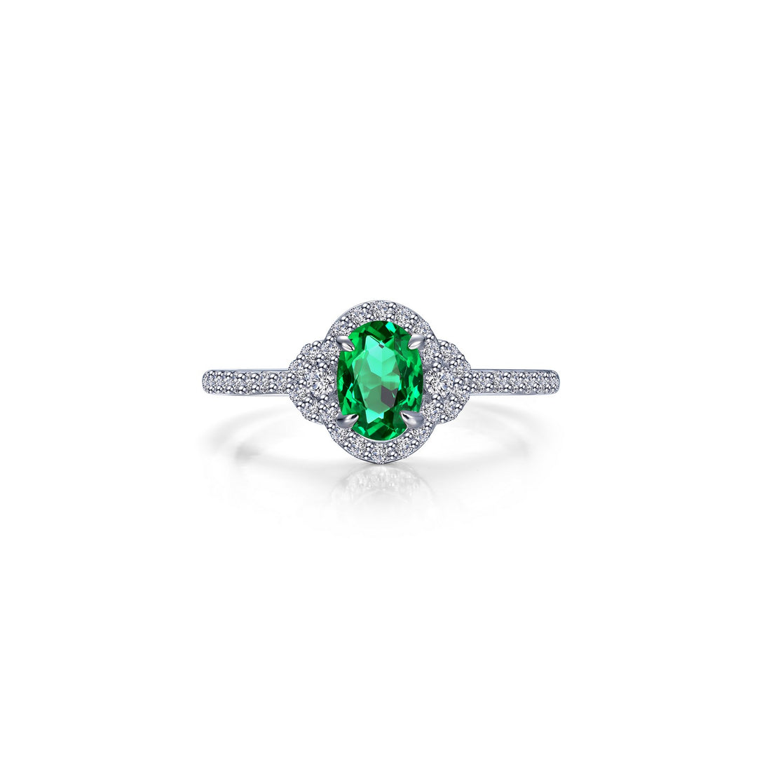 Halo Engagement Ring