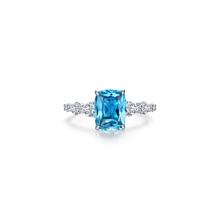 4.81 CTW Cushion-Cut Solitaire Ring