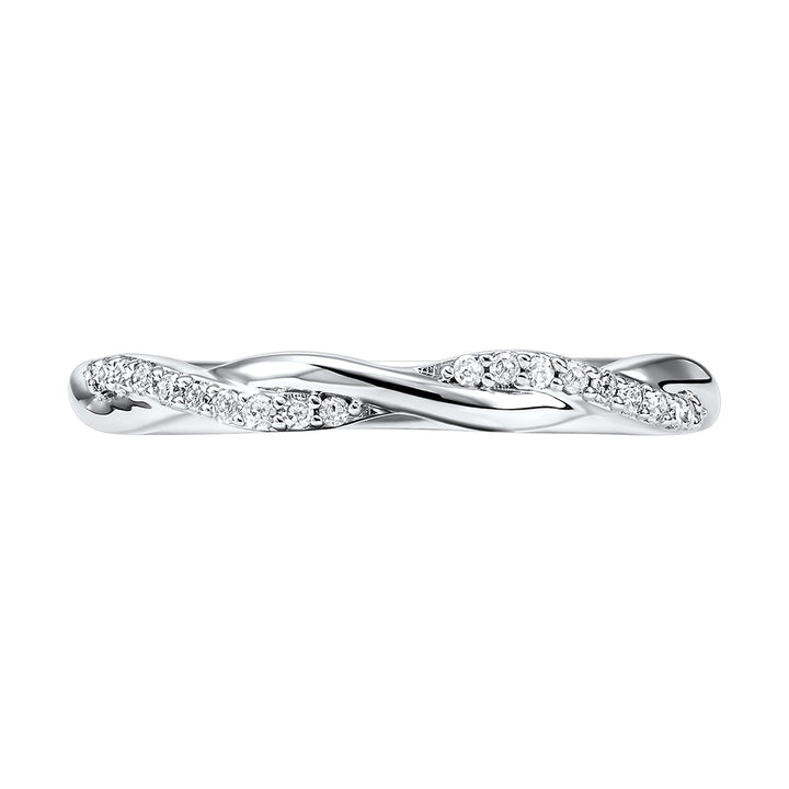 14Kt White Gold Diamond 1/10Ctw Ring