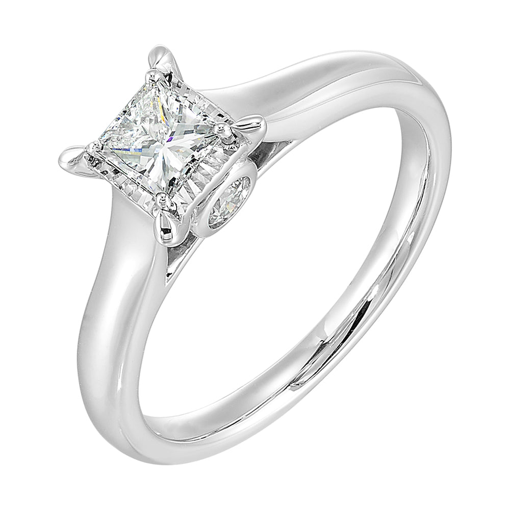 14Kt White Gold Diamond 1/2Ctw Ring