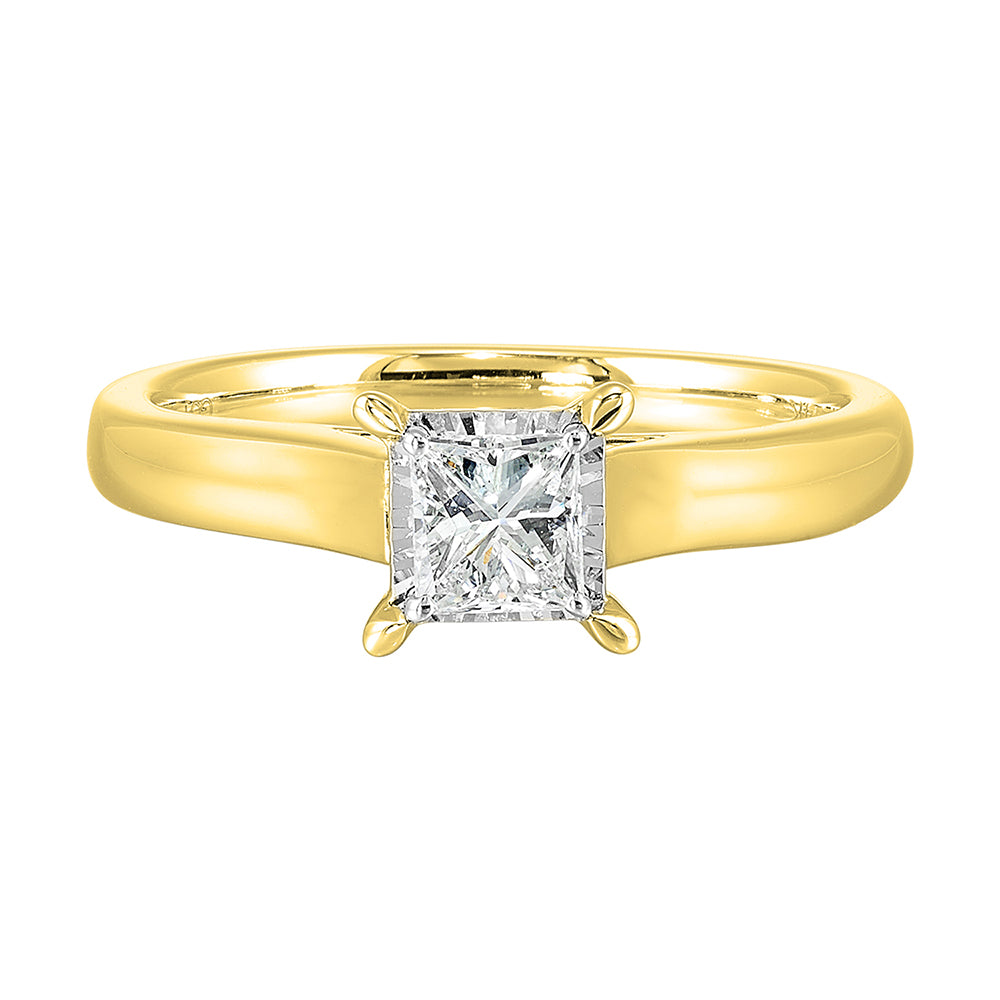 14Kt Yellow Gold Diamond 1/2Ctw Ring