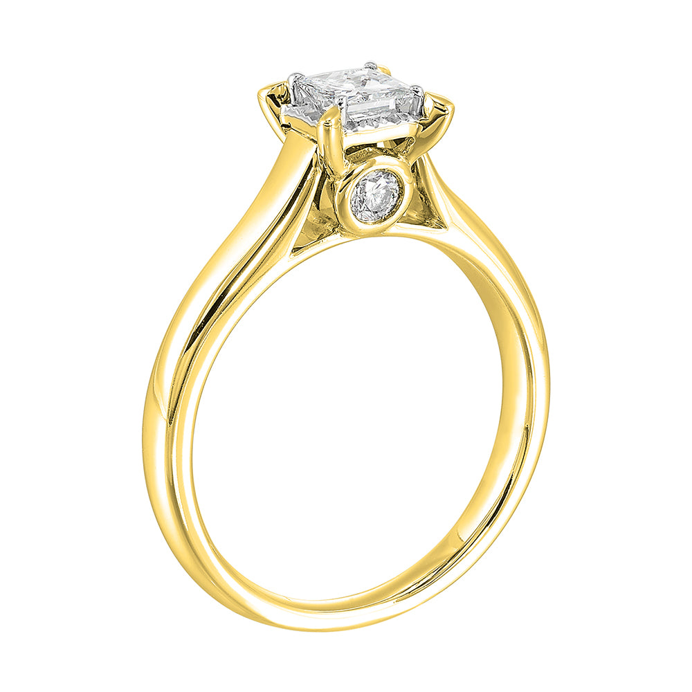 14Kt Yellow Gold Diamond 1/2Ctw Ring