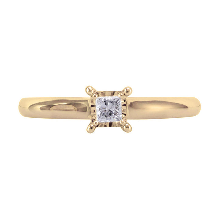 14Kt Yellow Gold Diamond 3/4Ctw Ring