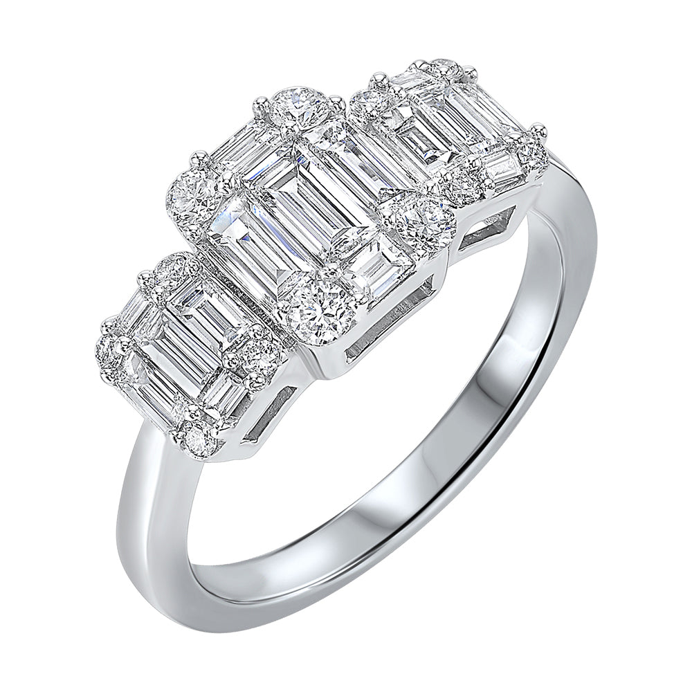 14Kt White Gold Diamond 1/2Ctw Ring