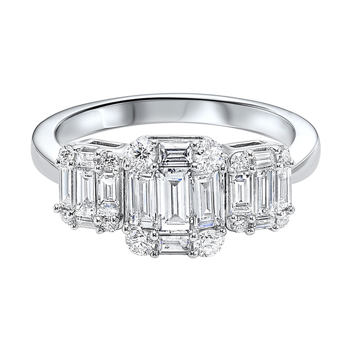 14Kt White Gold Diamond 1/2Ctw Ring