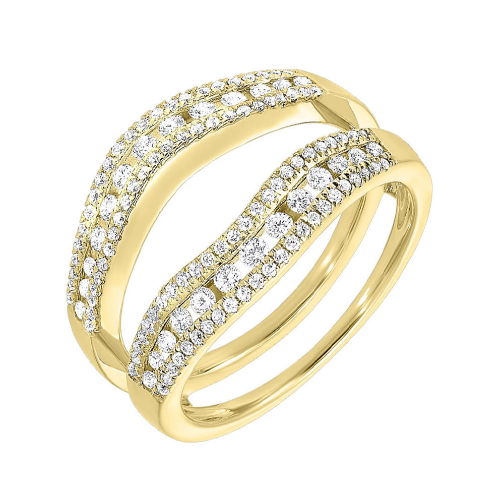 14Kt Yellow Gold Diamond 1/2Ctw Ring