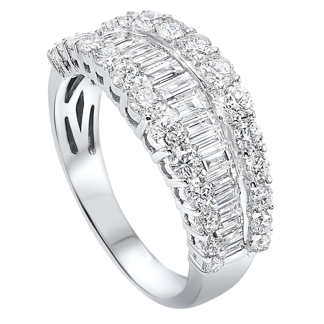 14Kt White Gold Diamond 1Ctw Ring