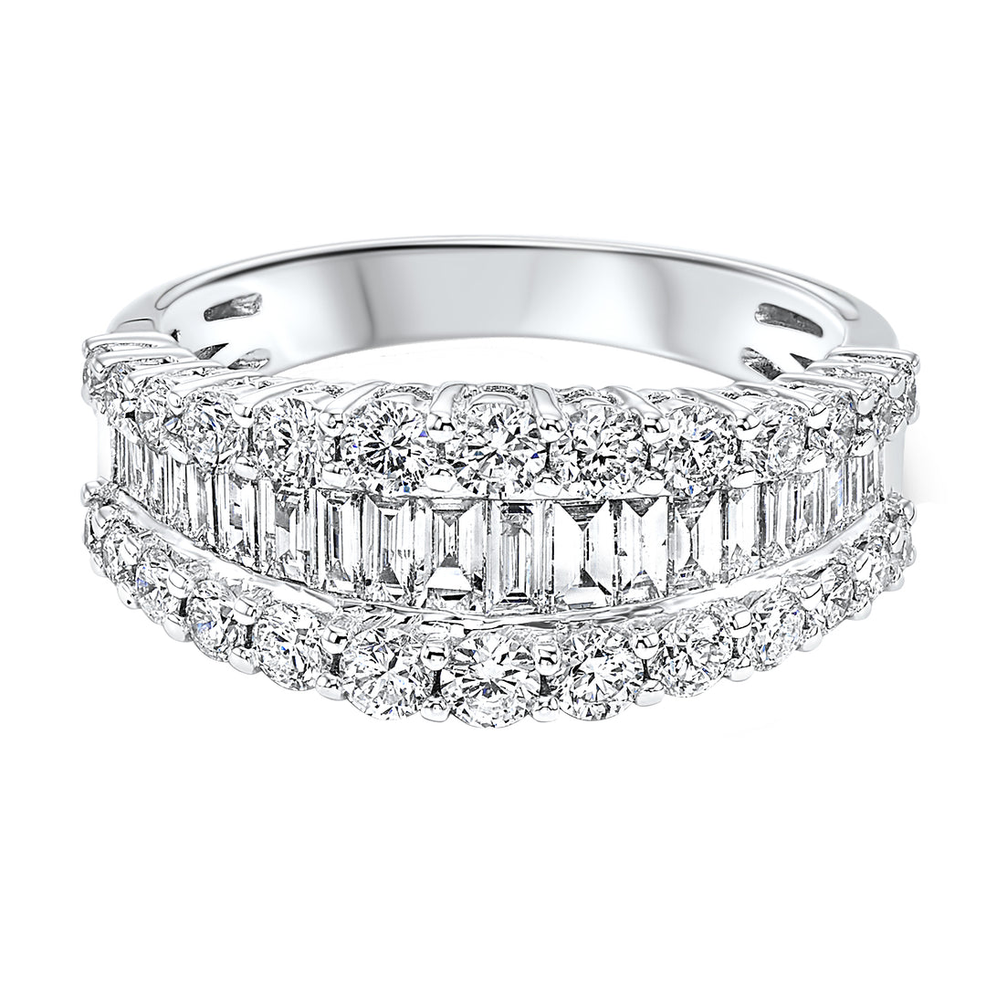 14Kt White Gold Diamond 1Ctw Ring