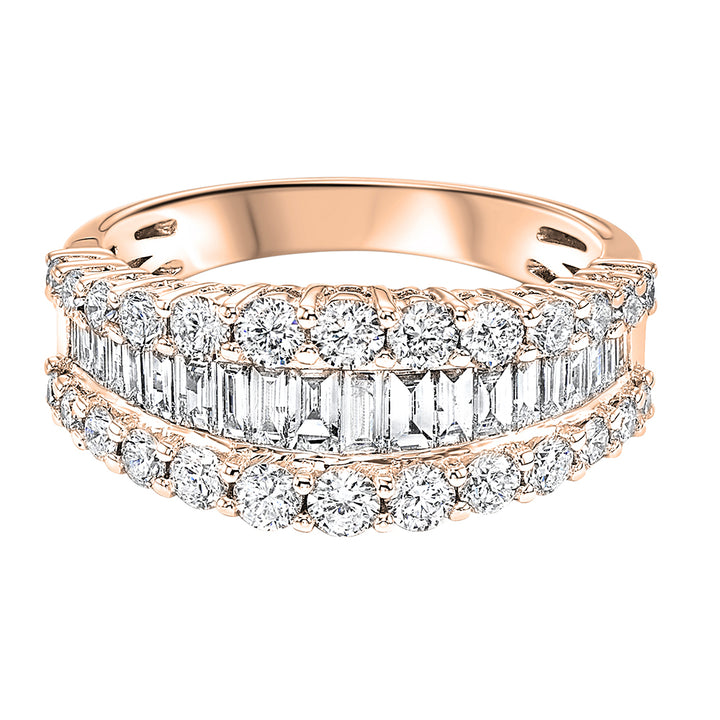 14Kt Rose Gold Diamond 1Ctw Ring