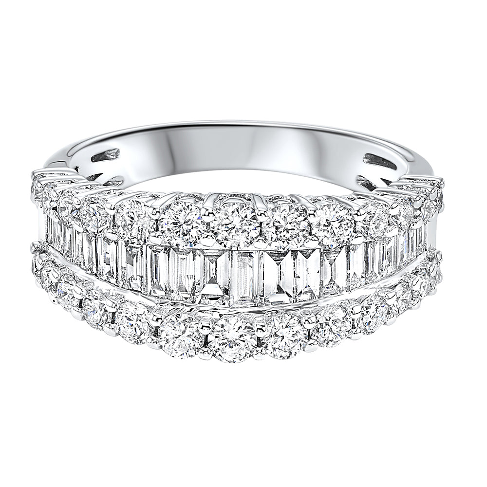 Platinum White Diamond 1Ctw Ring