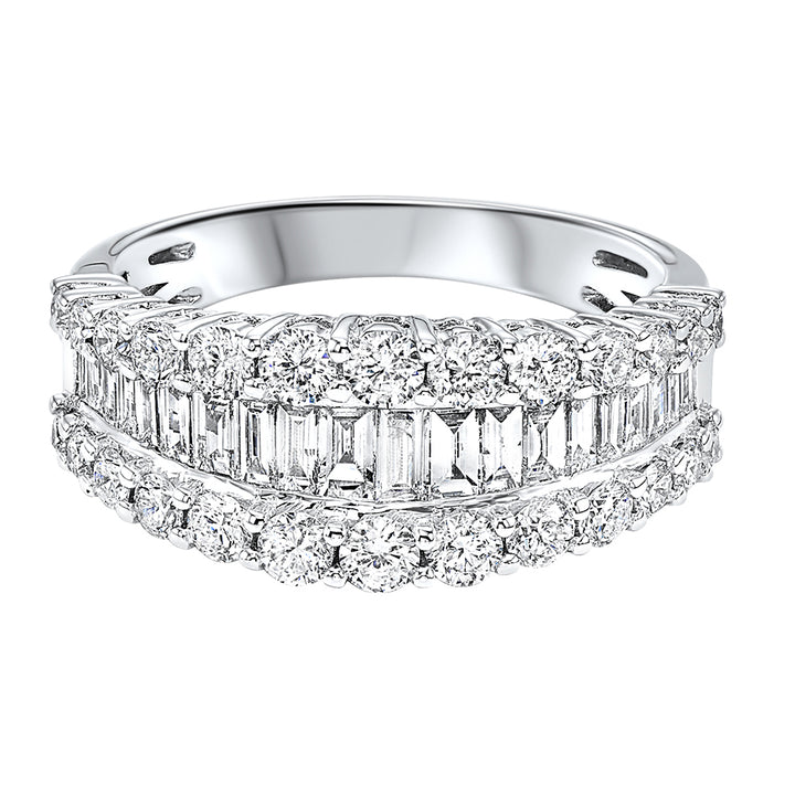 Platinum White Diamond 1Ctw Ring