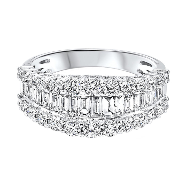 14Kt White Gold Diamond 1 1/2Ctw Ring