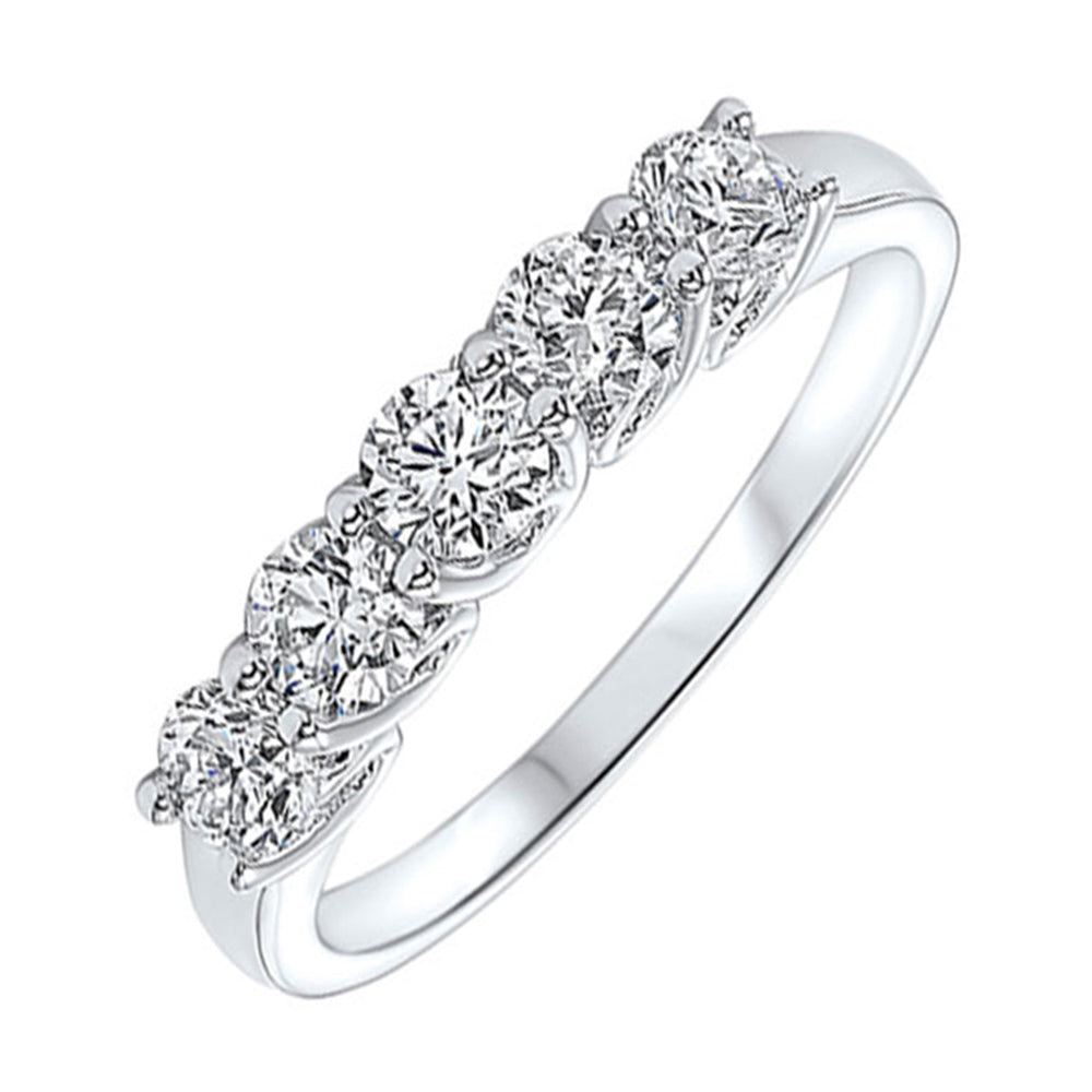 Platinum White Diamond 1/2Ctw Ring