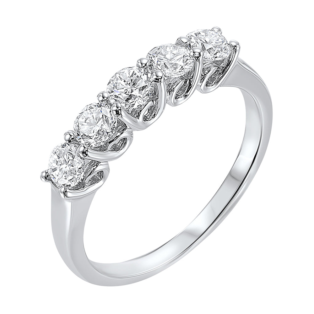 14Kt White Gold Diamond 1 1/2Ctw Ring