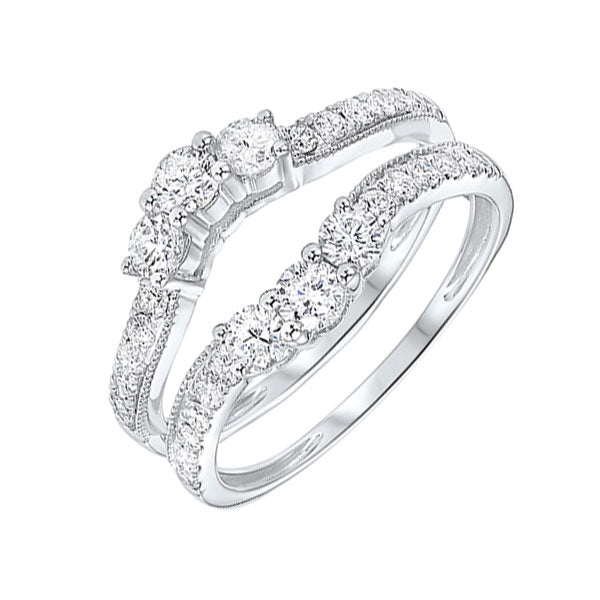 14Kt White Gold Diamond 1/2Ctw Ring