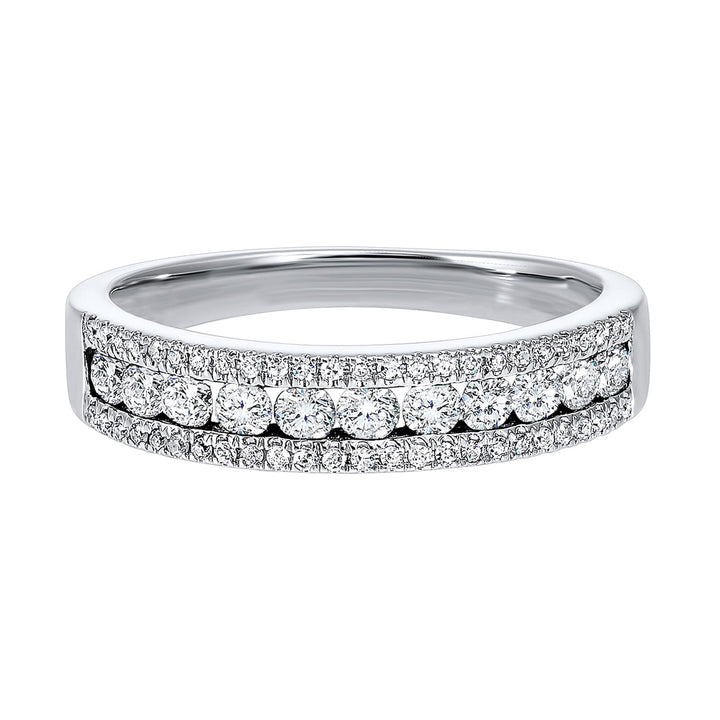14Kt White Gold Diamond 1/2Ctw Ring
