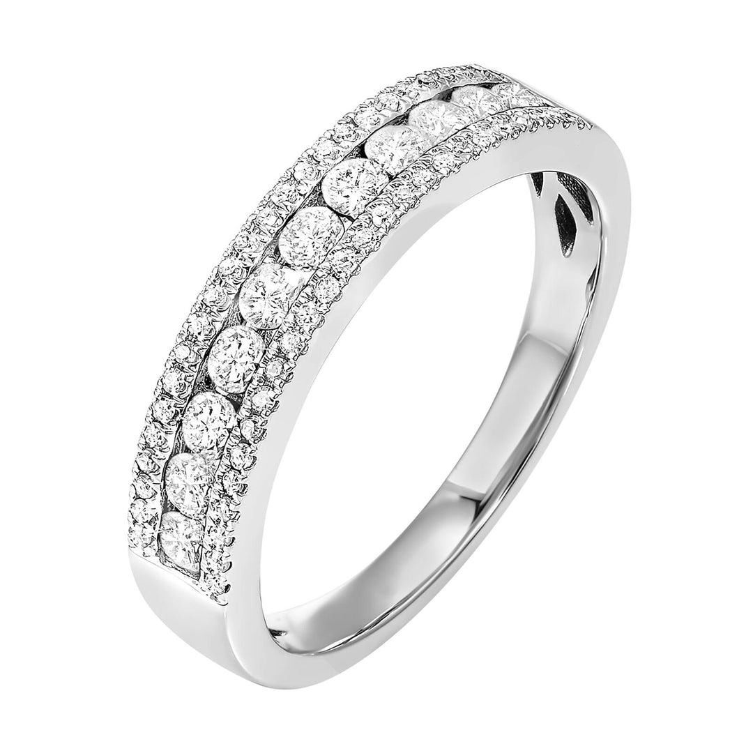 14Kt White Gold Diamond 1/2Ctw Ring