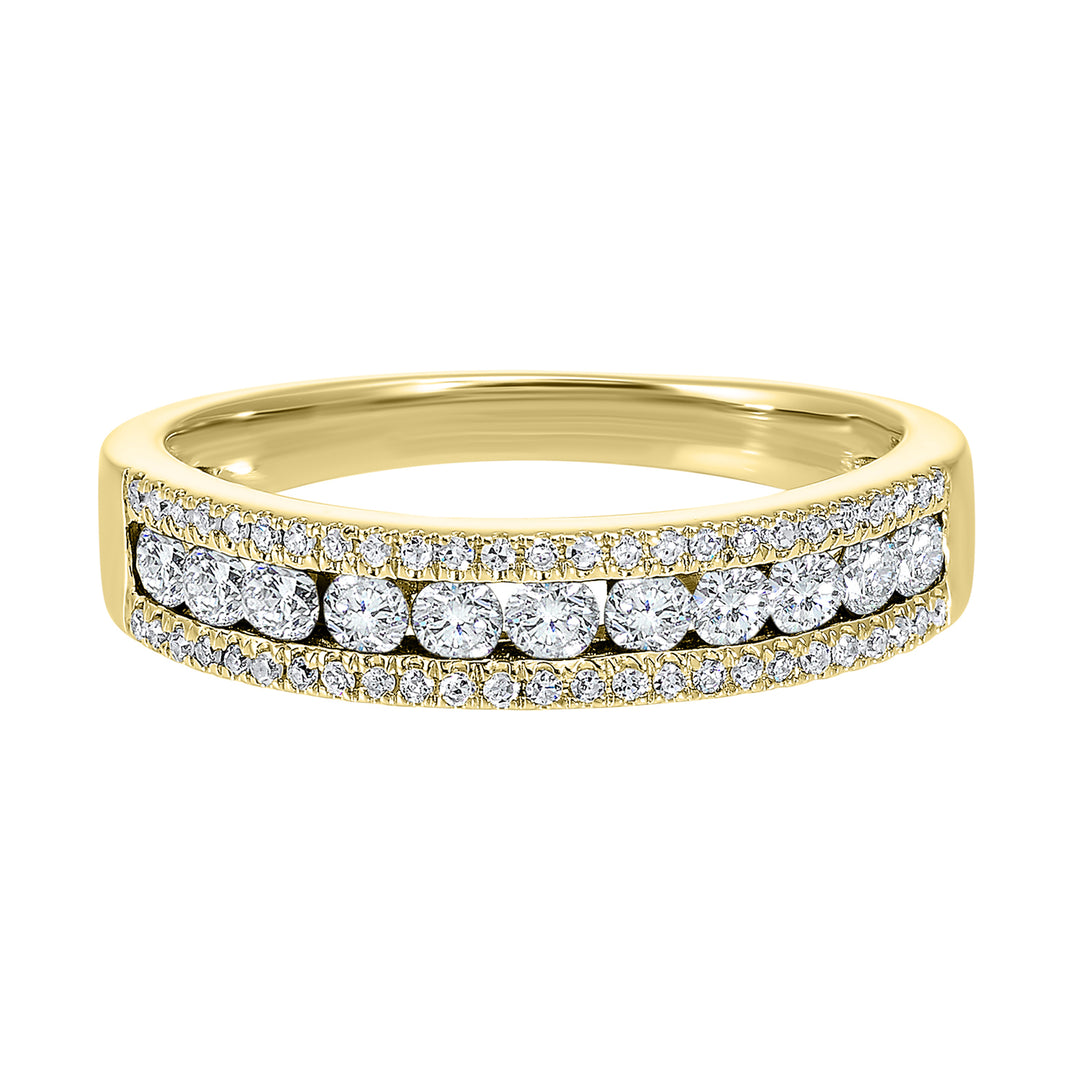 14Kt Yellow Gold Diamond 1/2Ctw Ring