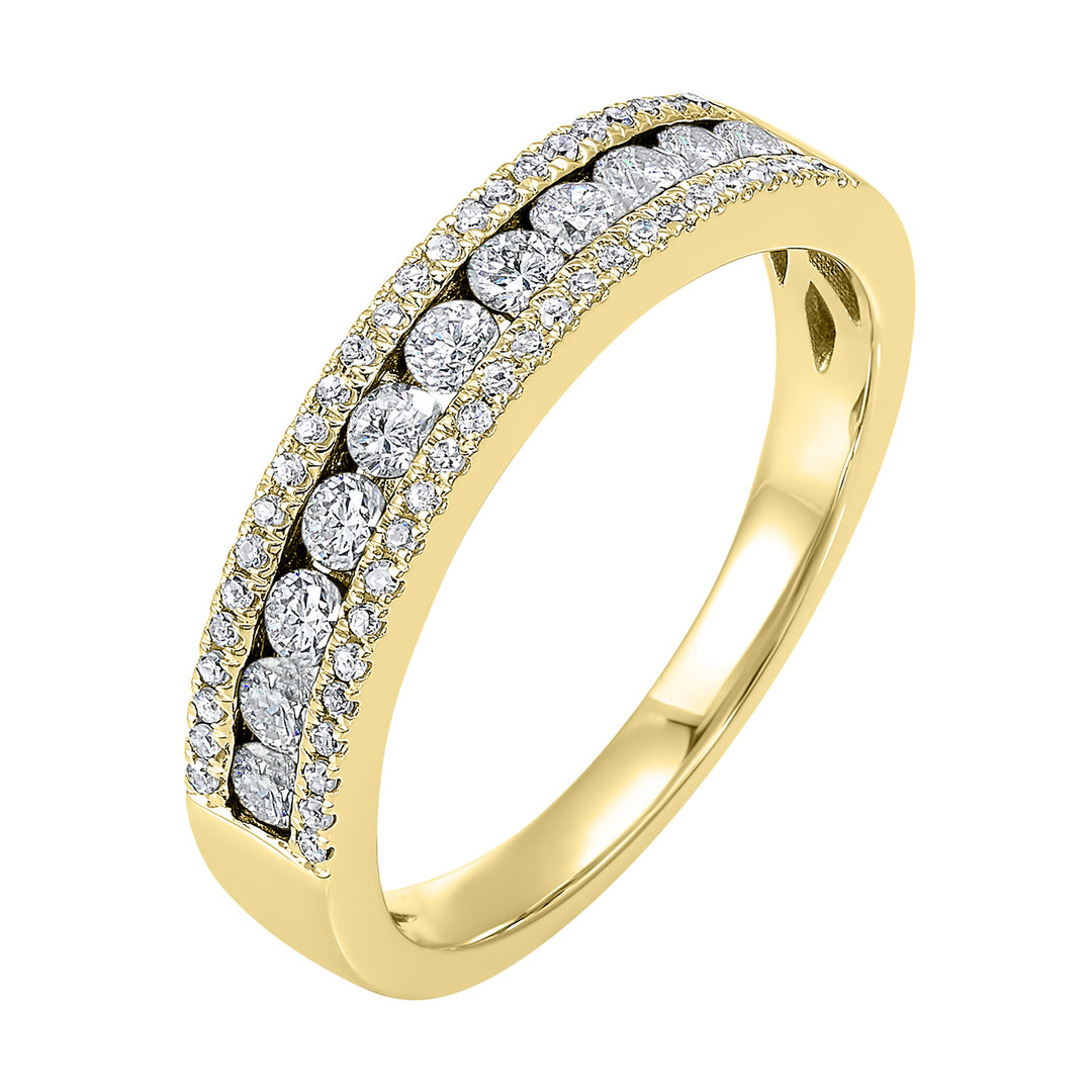 14Kt Yellow Gold Diamond 1/2Ctw Ring