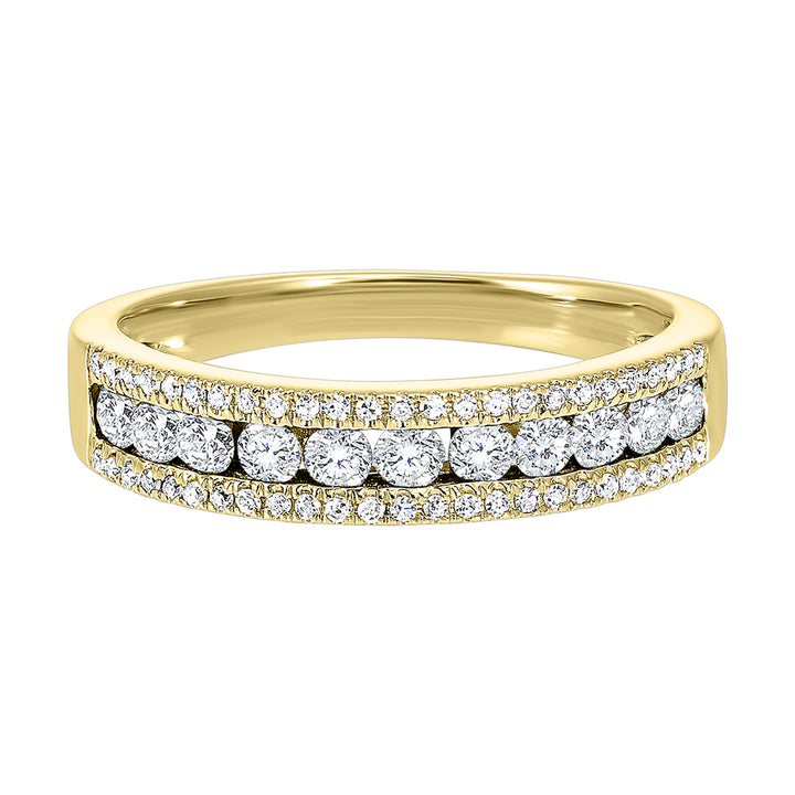 14Kt Yellow Gold Diamond 1/2Ctw Ring