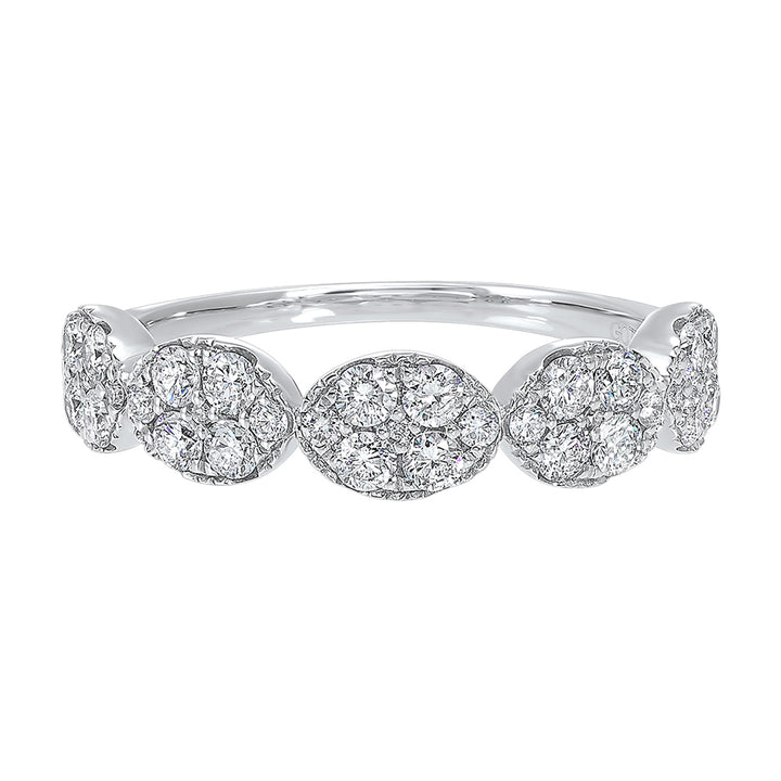 14Kt White Gold Diamond 3/4Ctw Ring
