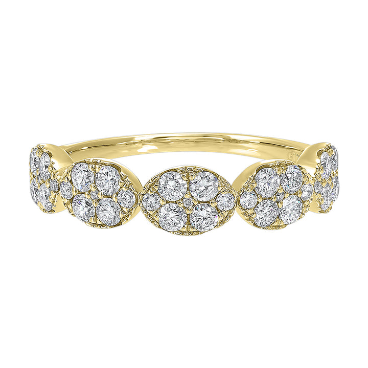 14Kt Yellow Gold Diamond 3/4Ctw Ring