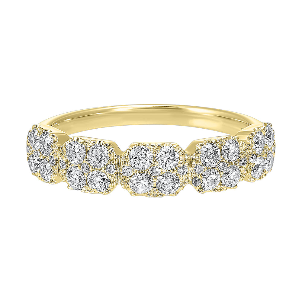 14Kt Yellow Gold Diamond 3/4Ctw Ring