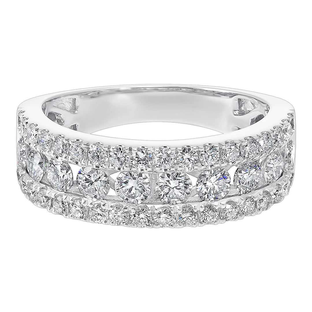 14Kt White Gold Diamond 1Ctw Ring