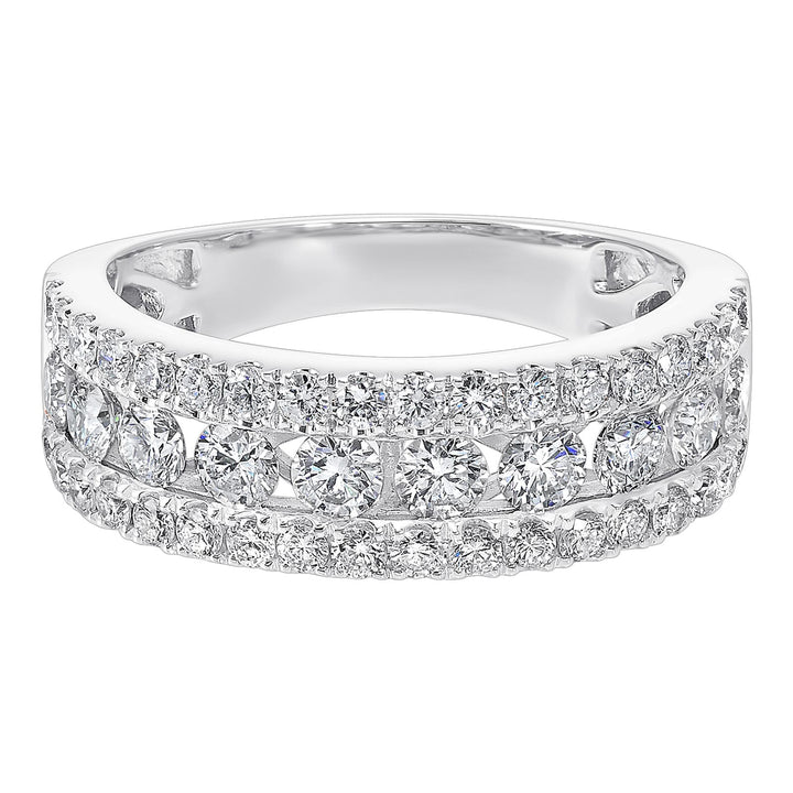 14Kt White Gold Diamond 1Ctw Ring