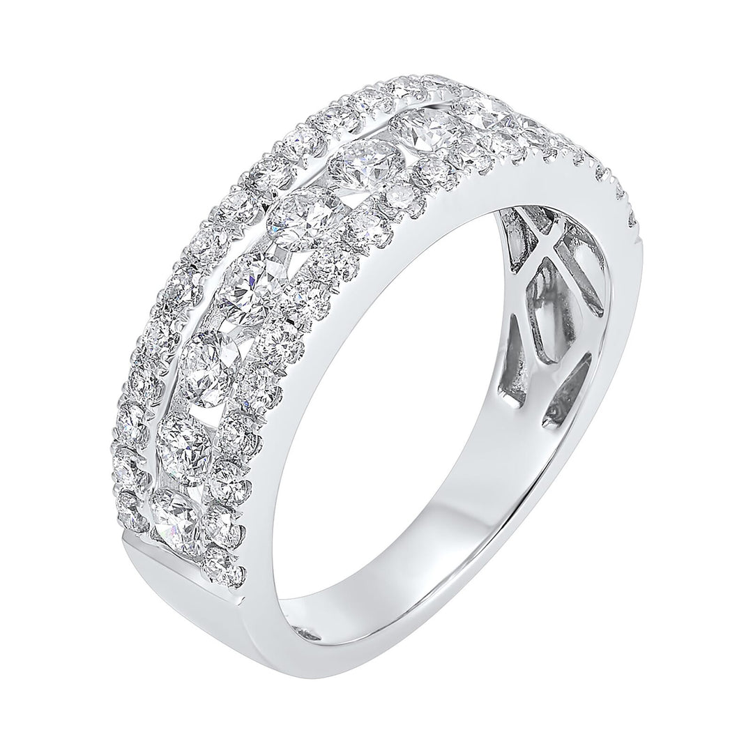 14Kt White Gold Diamond 1Ctw Ring