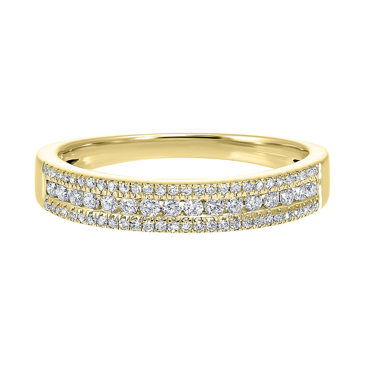 14Kt Yellow Gold Diamond 1/4Ctw Ring
