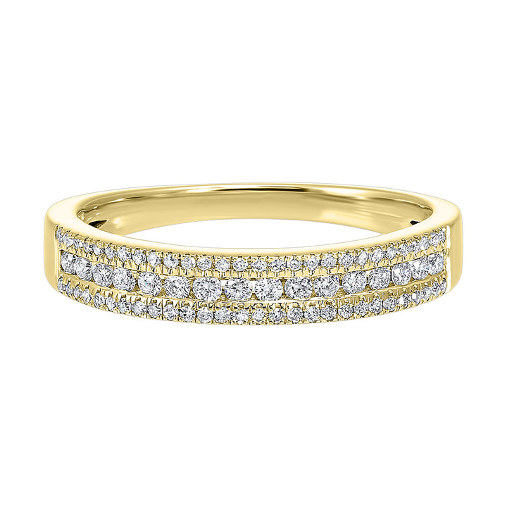 14Kt Yellow Gold Diamond 1/4Ctw Ring