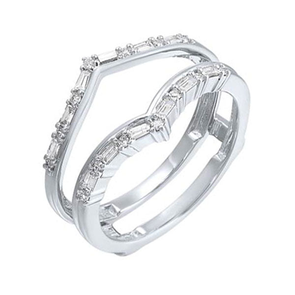 14Kt White Gold Diamond 1/4Ctw Ring